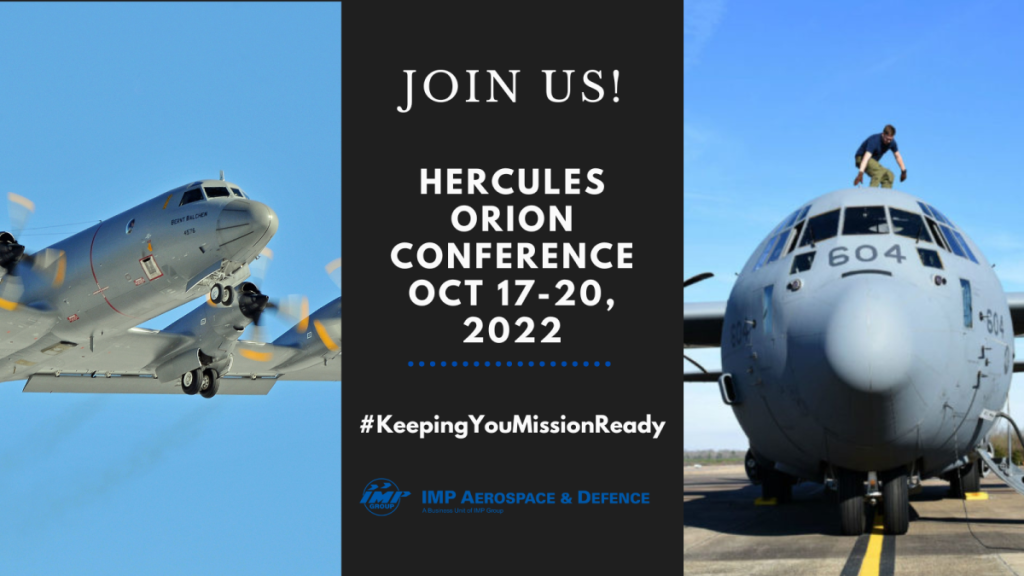 Join Us at the Hercules Orion Conference! IMP Aerospace